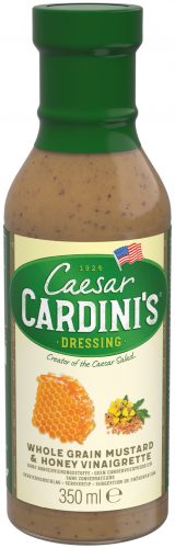 74235 Cardini Whole Grain Mustard & Honey 350ml rev. 4.23.20